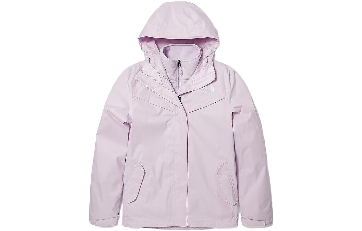(Women) TNF Purple 3-in-1 Fleece Lined Hooded Jacket NF0A4U7R-6S1