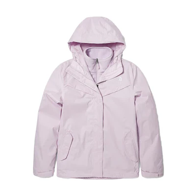 (Women) TNF Purple 3-in-1 Fleece Lined Hooded Jacket NF0A4U7R-6S1