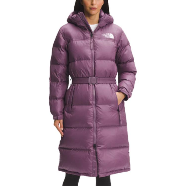 (Women) THE NORTH FACE Purple Logo Long Down Jacket Winter Collection. NF0A5GIM-0H5 圖 4