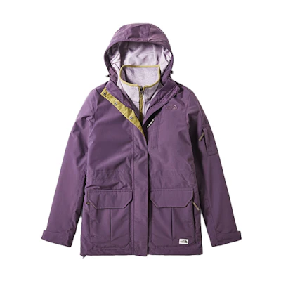(Women) TNF Purple Outdoor Breathable Jacket NF0A3VUE-G03