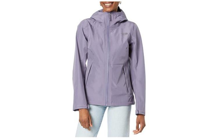 (Women) TNF Purple Solid Zip-Up Hoodie Jacket NF0A7QAF-N14 圖 2