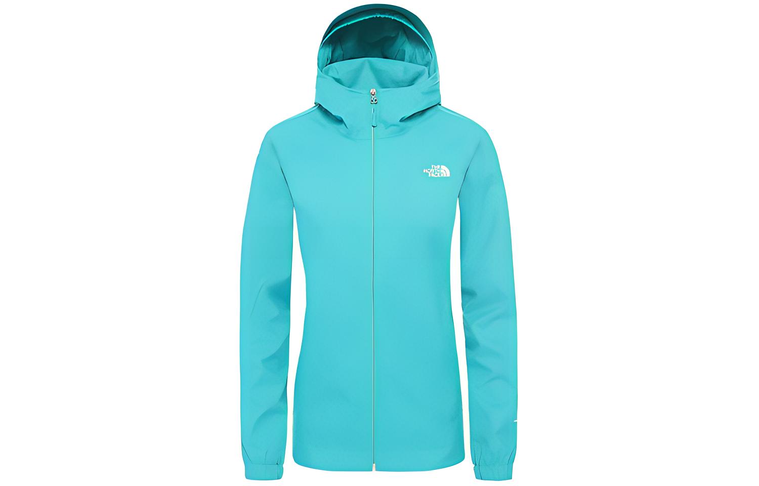 (Women) TNF Quest Logo Waterproof Hooded Jacket Mint Green NF00A8BA-H8E