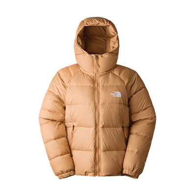 (Women) TNF Quilted Down Hoodie Jacket Khaki NF0A7QVV-I0J
