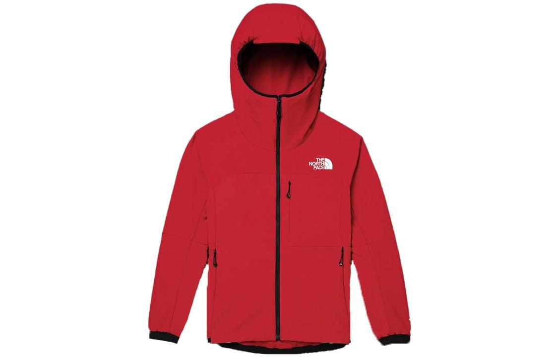 (Women) TNF Red Logo Print Full-Zip Hoodie Jacket NF0A82UJ-682