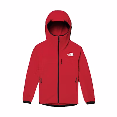 (Women) TNF Red Logo Print Full-Zip Hoodie Jacket NF0A82UJ-682