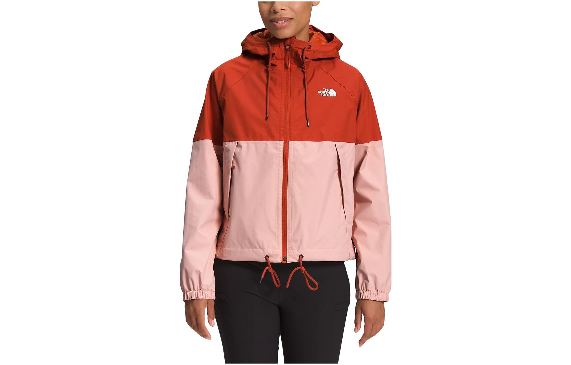 (Women) TNF Red Pink Comfortable Hooded Jacket NF0A7QF1-IFY