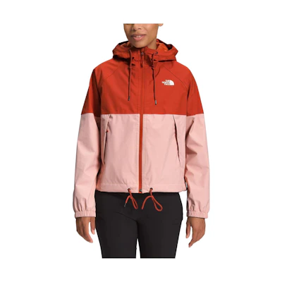 (Women) TNF Red Pink Comfortable Hooded Jacket NF0A7QF1-IFY