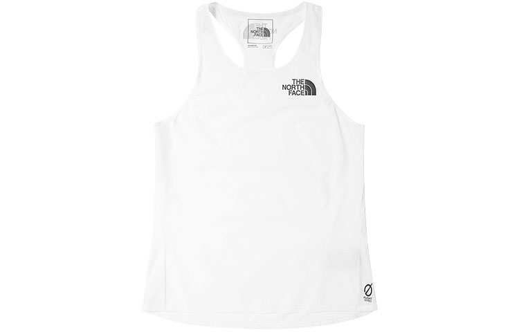 (Women) The North Face Reflective Logo Breathable Sports Tank Top White NF0A538N-FN4