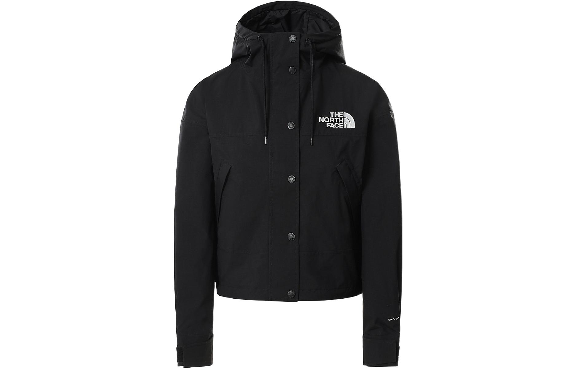 (Women) The North Face Reign On Black Hooded Sports Jacket NF0A3XDC-JK3