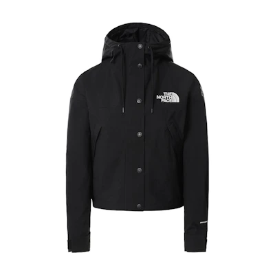 (Women) TNF Reign On Black Hooded Sports Jacket NF0A3XDC-JK3