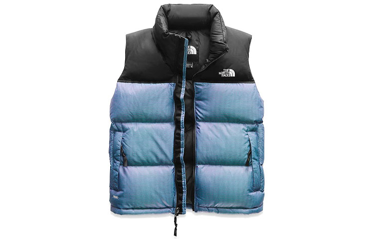 (Women) The North Face Retro 1996 Nuptse Vest Rainbow Blue Down-Filled NF0A3MJ1-9QW