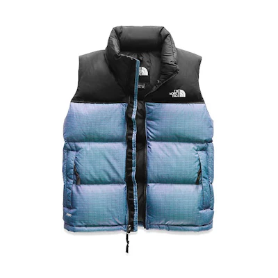 (Women) TNF Retro 1996 Nuptse Vest Rainbow Blue Down-Filled NF0A3MJ1-9QW