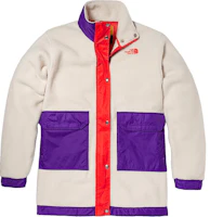 (Women) The North Face Retro Colorblock Fleece Pullover Jacket - White NF0A7QNL-37M (Women) The North Face Retro Colorblock Fleece Pullover Jacket - White NF0A7QNL-37M