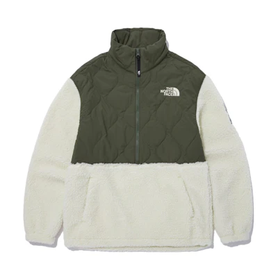 (Women) TNF Retro Colorblock Logo Patch Padded Jacket NA4FN51J