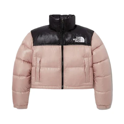 (Women) TNF Retro Colorblock Print Zip Jacket - Pink NJ1DP96C