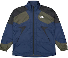 (Women) The North Face Retro High-Neck Zip Jacket Navy Blue Sportswear NF0A7ZY5-RV7 (Women) The North Face Retro High-Neck Zip Jacket Navy Blue Sportswear NF0A7ZY5-RV7