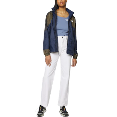 (Women) The North Face Retro High-Neck Zip Jacket Navy Blue Sportswear NF0A7ZY5-RV7 Purchase (Women) The North Face Retro High-Neck Zip Jacket Navy Blue Sportswear NF0A7ZY5-RV7