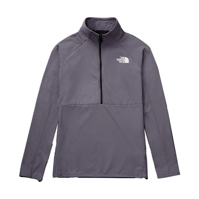 (Women) TNF Retro Logo Half-Zip Sweatshirt in Dark Gray NF0A5J8C-N14