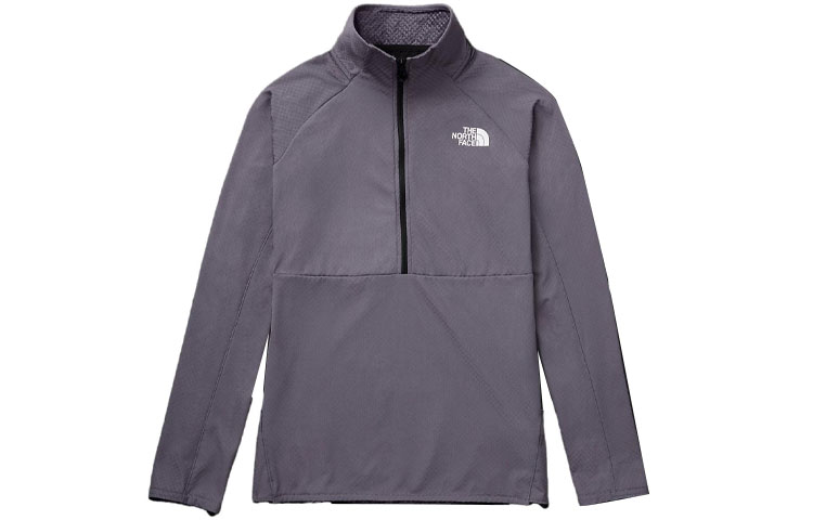 Order (W) The North Face 復古標誌半拉鍊運動衫 深灰色 NF0A5J8C-N14