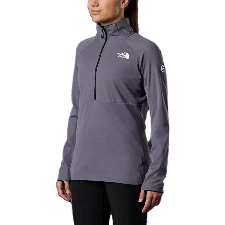 Shop (W) The North Face 復古標誌半拉鍊運動衫 深灰色 NF0A5J8C-N14