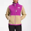 Lookbook (Women) The North Face Retro Logo Print Zip Jacket Purple Khaki NF0A7UR6-QK9