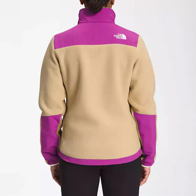 (Women) The North Face Retro Logo Print Zip Jacket Purple Khaki NF0A7UR6-QK9 Shop (Women) The North Face Retro Logo Print Zip Jacket Purple Khaki NF0A7UR6-QK9