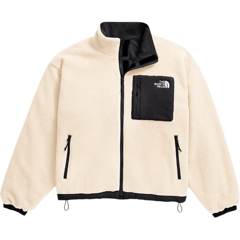 (Women) TNF Reversible Logo Embroidered White Zip-up Jacket NF0A89GU-VOR