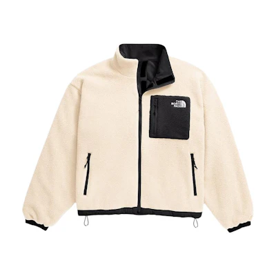 (Women) TNF Reversible Logo Embroidered White Zip-up Jacket NF0A89GU-VOR