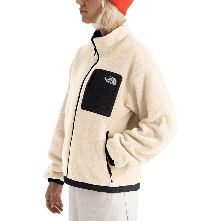 (Women) TNF Reversible Logo Embroidered White Zip-up Jacket NF0A89GU-VOR 圖 7