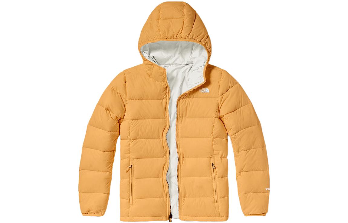 (Women) TNF Reversible Logo Hooded Down Jacket - Yellow NF0A83OK-KOK 圖 2