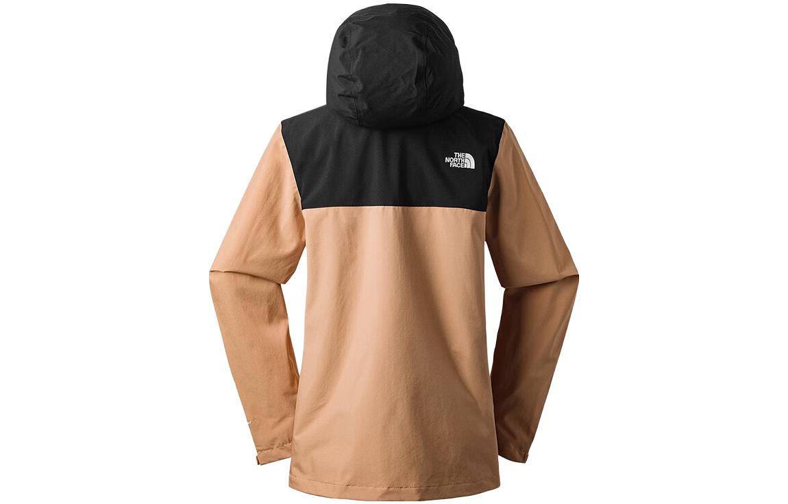 (Women) TNF Sangro Beige Waterproof Windproof Hooded Outdoor Jacket NF0A7WCK-KOM 圖 3