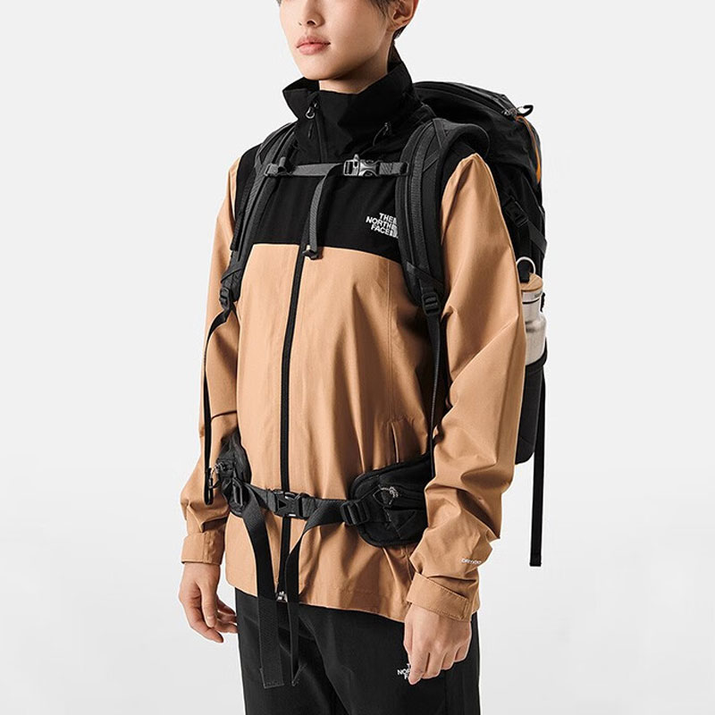 (Women) TNF Sangro Beige Waterproof Windproof Hooded Outdoor Jacket NF0A7WCK-KOM 圖 5