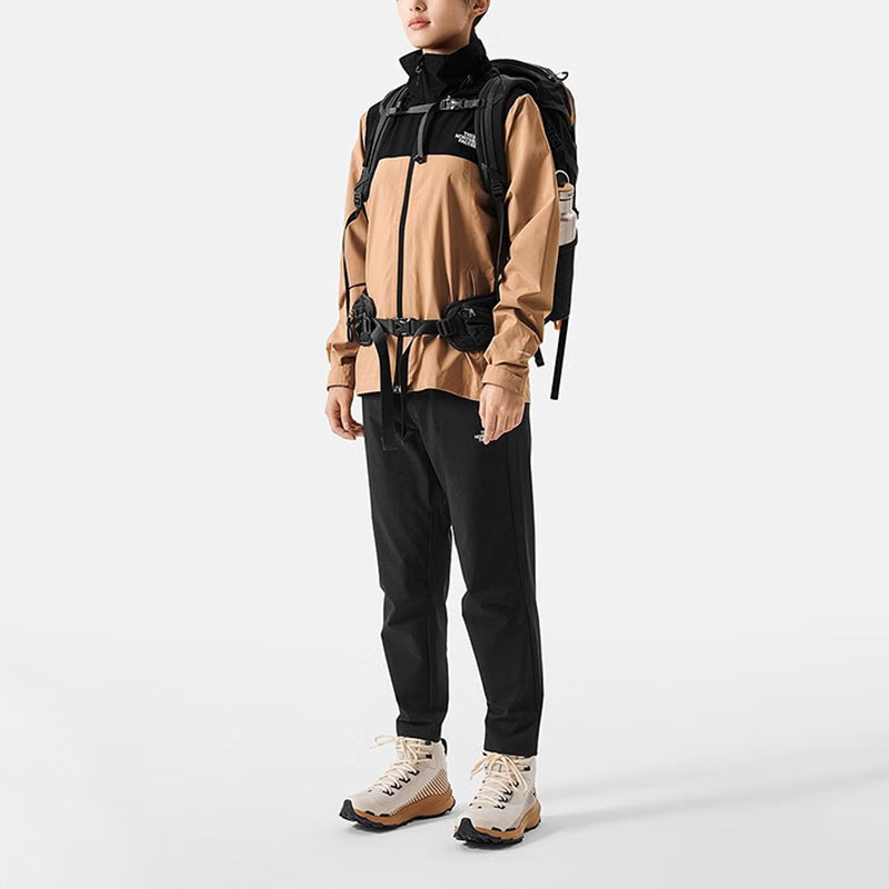 (Women) TNF Sangro Beige Waterproof Windproof Hooded Outdoor Jacket NF0A7WCK-KOM 圖 6