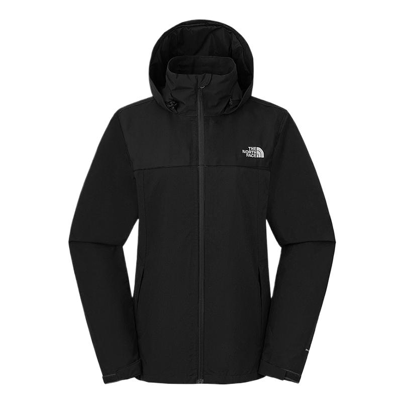 (Women) TNF Sangro Waterproof Outdoor Jacket Black Hoodie Logo Design NF0A88FY-4H0 圖 2