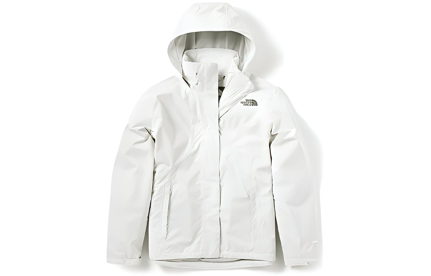 (Women) TNF Sangro Waterproof Windbreaker Jacket White Logo Outdoor NF0A4UDF-11P