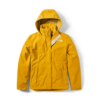 (Women) TNF Sangro Waterproof Windbreaker Jacket Yellow NF0A4UDF-70M
