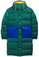 (Women) The North Face Sierra Colorblock Hooded Down Jacket Green NF0A5EI9-37J (Women) The North Face Sierra Colorblock Hooded Down Jacket Green NF0A5EI9-37J
