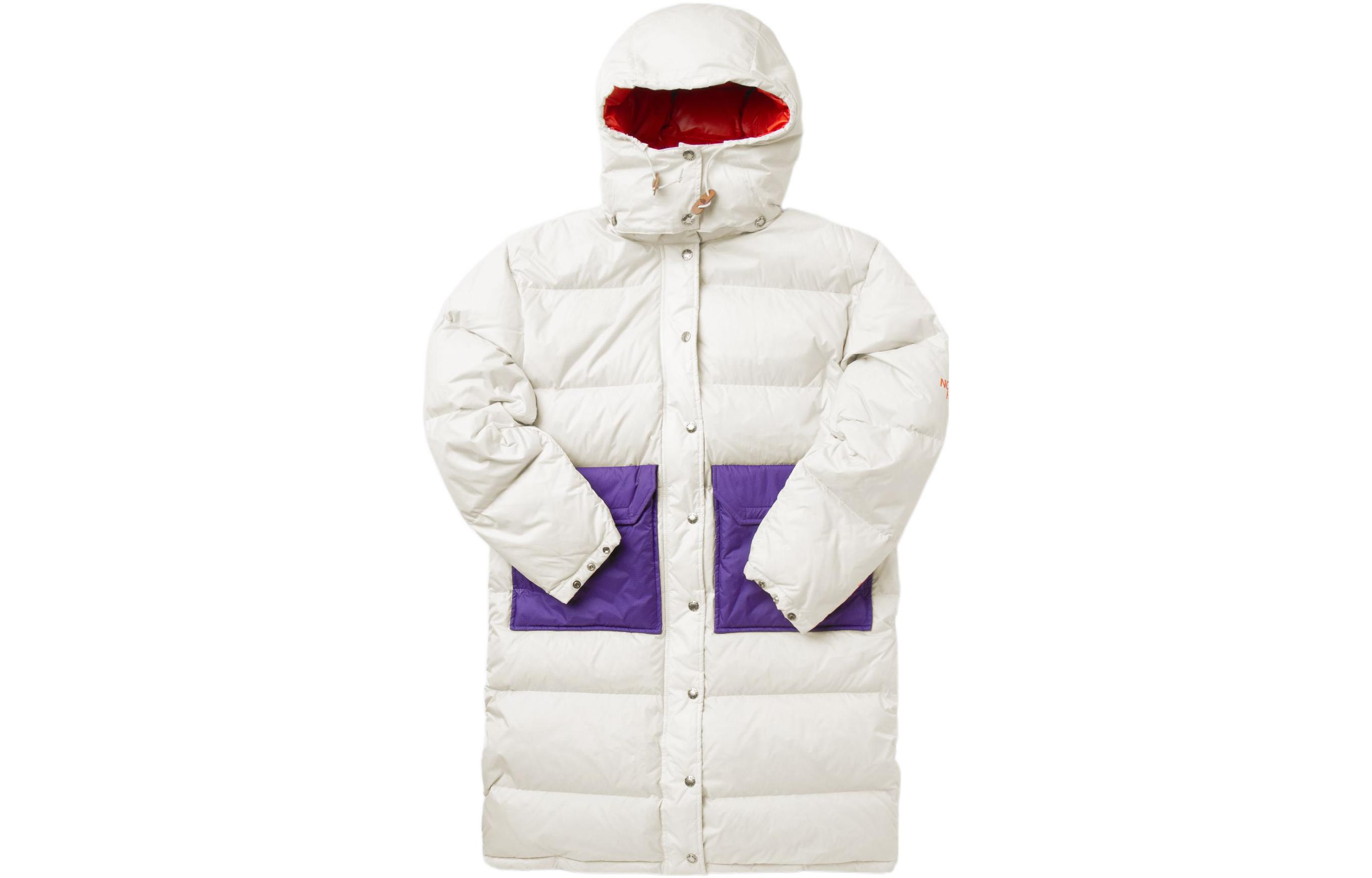 (Women) The North Face Sierra Logo Print Colorblock Puffer Jacket White NF0A5EI9-37M