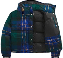 (Women) The North Face Sierra Plaid Hooded Jacket with Large Pockets NF0A7US9-9C8 (Women) The North Face Sierra Plaid Hooded Jacket with Large Pockets NF0A7US9-9C8
