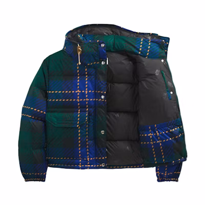 (Women) TNF Sierra Plaid Hooded Jacket with Large Pockets NF0A7US9-9C8