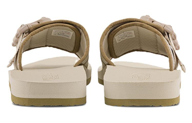 Shop 北面THE NORTH FACE 舒適百搭 一字拖鞋 女款 卡其色