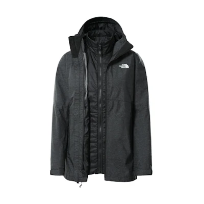 (Women) TNF Soft Windproof Waterproof Breathable Jacket - Black NF0A55H3-KX7