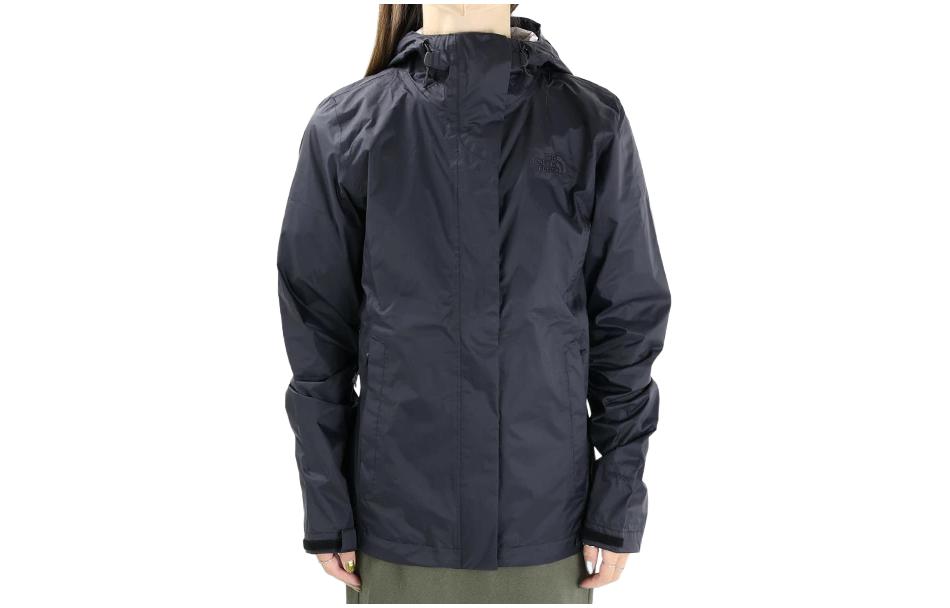 (Women) TNF Solid Black Hoodie Fit Zip-Up Jacket NF0A2VCR-KY71