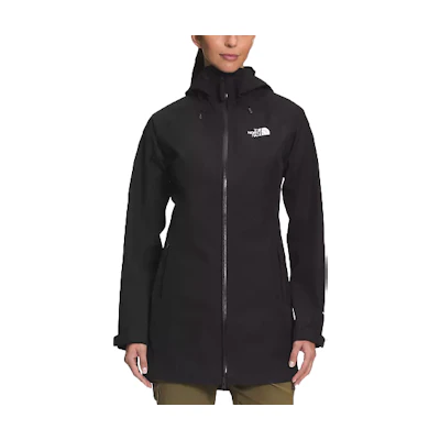 (Women) TNF Solid Black Zip-Up Hoodie Jacket NF0A7QAD-JK3