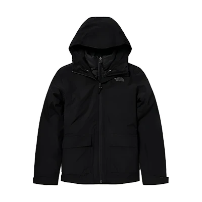 (Women) TNF Solid Color Hooded Insulated Jacket 5AY1KX7 NF0A5AY1-KX7