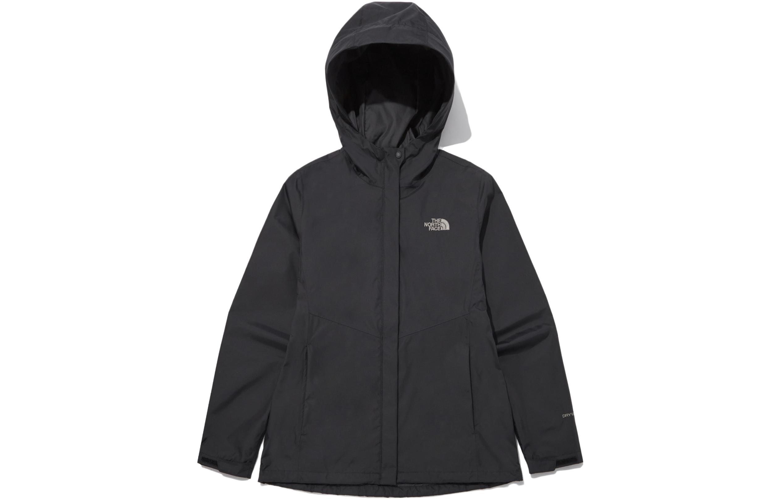 (Women) TNF Solid Color Hoodie Jacket Black NJ2HP38A 圖 2