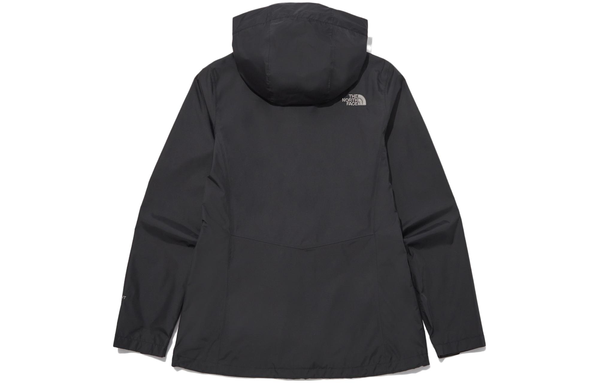 (Women) TNF Solid Color Hoodie Jacket Black NJ2HP38A 圖 3