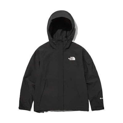 (Women) TNF Solid Logo Print Hoodie Jacket - Dark Black NJ2GP35B