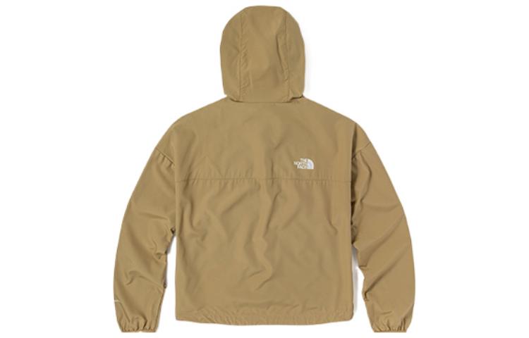 (Women) TNF Solid Logo Zip-Up Hoodie Jacket - Khaki NF0A7WB3-PLX 圖 3