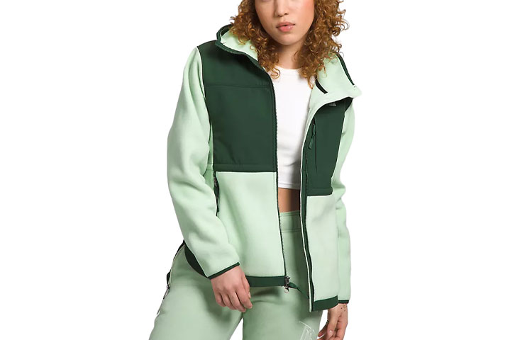 (Women) TNF Splicing Hooded Jacket Mist Sage NF0A7UR7-LFO 圖 2